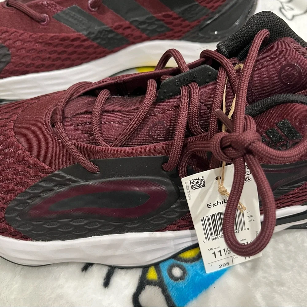 Adidas Exhibit A Maroon Sneakers [H67736]